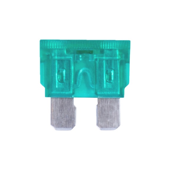 Fladstiksikringer  - FLADSTIKSIKRING GRØN 30 A M.LED