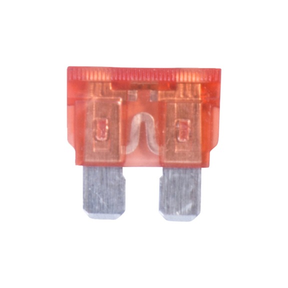 Fladstiksikringer  - FLADSTIKSIKRING RAVGULT 40 A M. LED