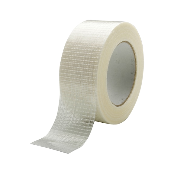 Lasikuitupakkausteippi raskaiden pakkausten sulkemiseen - LASIKUITUTEIPPI 50MMX50M
