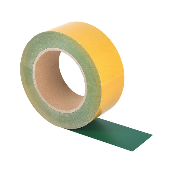 Heavy Duty floor marking adhesive tape - FLRMARKADHTPE-SA-HD-GREEN-50MMX10M