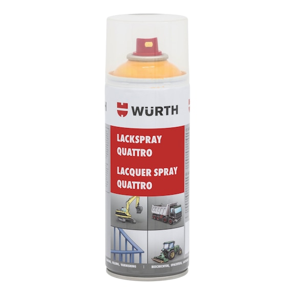 Peinture en spray Quattro - PNTSPR-QUATTRO-R1028-MELONYELLOW-400ML