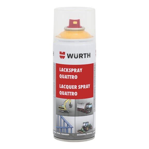 Peinture en spray Quattro - PNTSPR-QUATTRO-R1004-GOLDEN YELLOW-400ML