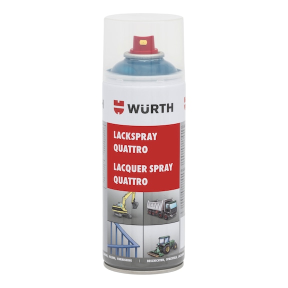 Lackspray Quattro - LKSPR-QUATTRO-R5009-AZURBLAU-400ML