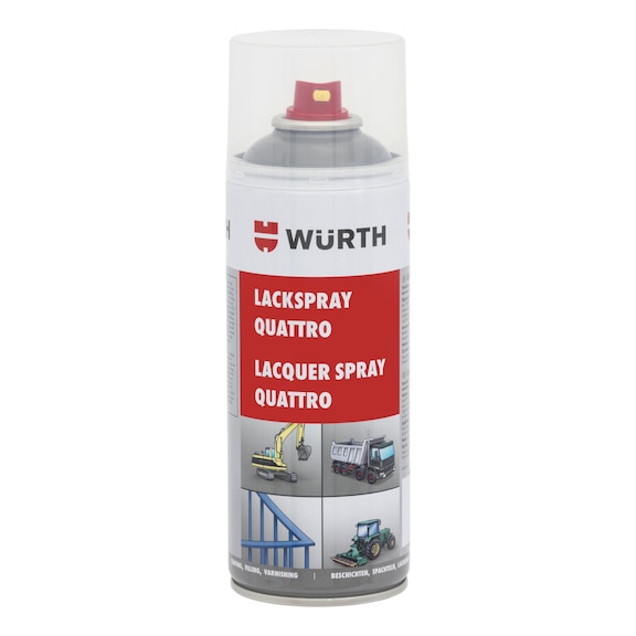 Peinture en spray Quattro - PNTSPR-QUATTRO-R7005-MOUSE GREY-400ML