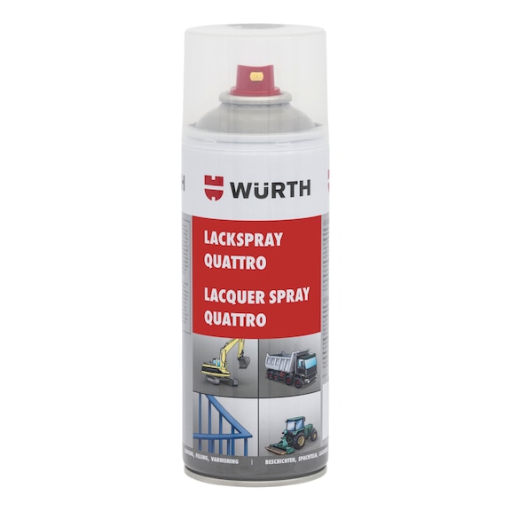 Lackspray Quattro - LKSPR-QUATTRO-R7030-STEINGRAU-400ML