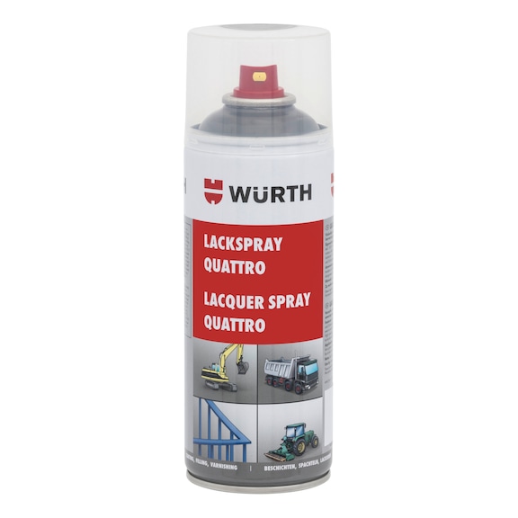 Lackspray Quattro - LKSPR-QUATTRO-DB7354-ARGENTITGRAU 400ML