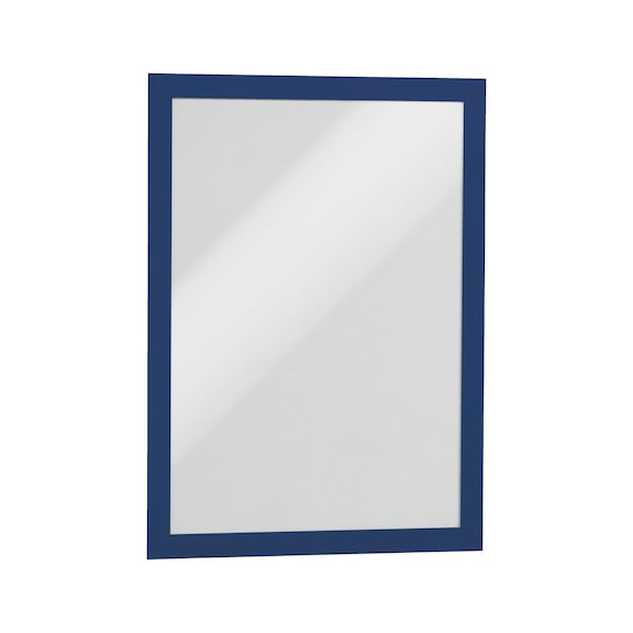 Info-Rahmen, selbstklebend - DOKUHALT-SK-A4-DUNKELBLAU