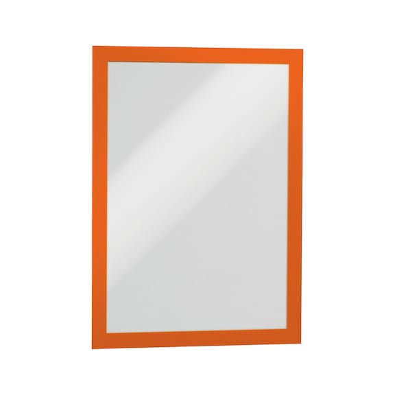 Information frame, self-adhesive - DOCUHOLD-SA-A4-ORANGE