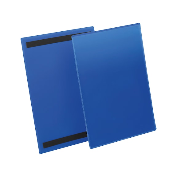 Labelling pocket, magnetic with two rear magnetic strips - LBLPOKT-MAGNETIC-210X297MM
