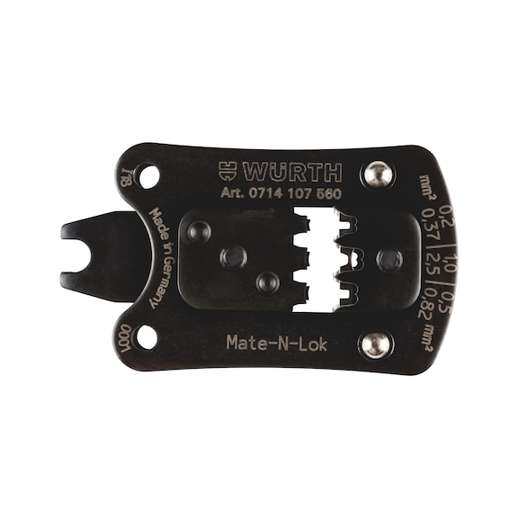 Tête d'outil, petit format Pour pince à sertir - TLHD-F.CRMPPLRS-(0,2-2,5SMM)