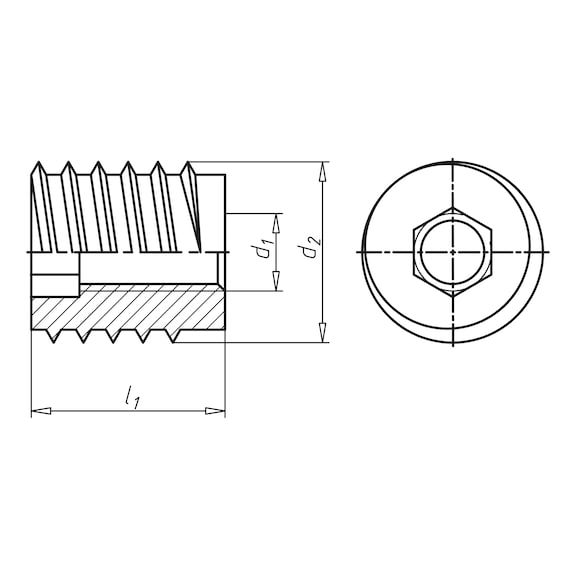 Bussola Professionale Per Lavorazione Legno Con Portapenne Regolabile - Strumento Di Precisione Per Disegno E Marcatura - 3