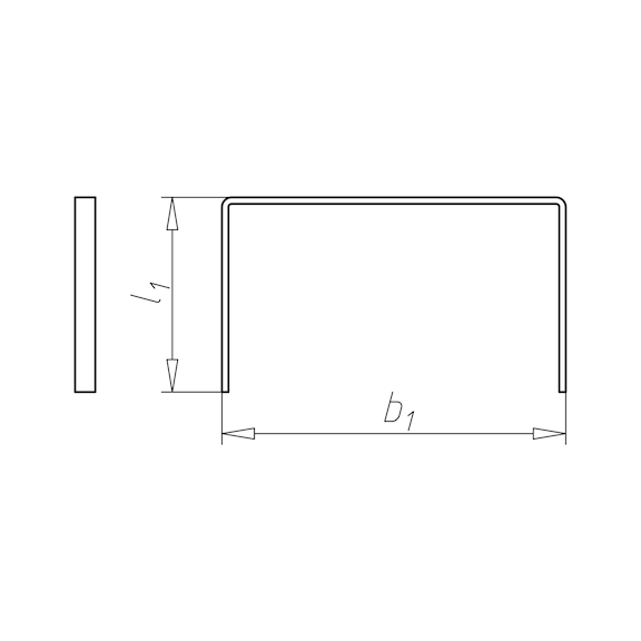 Grapas para grapadora manual y martillo perforador - GRAPA-P.0714811/0714834-8MM