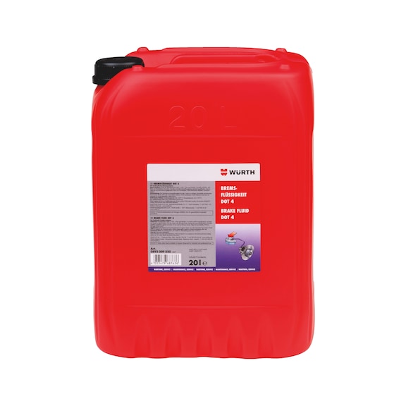 Bremsflüssigkeit DOT 4 für hydraulische Bremssysteme - BREMSFLUESS-(DOT 4)-20LTR