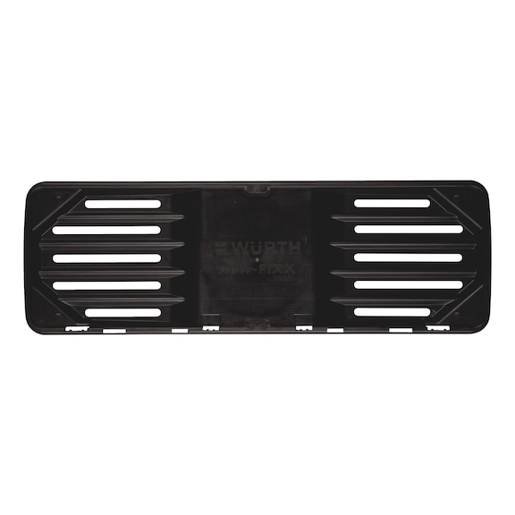 Supporto targa anteriore  NEW FIXX PUSH