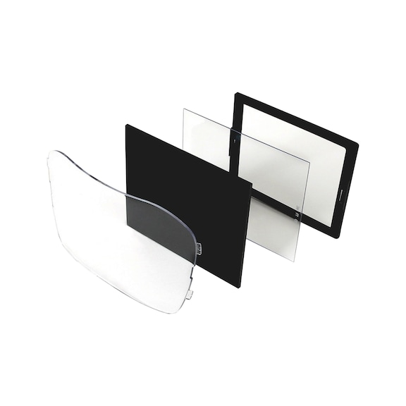 Welding helmet, accessories - 3M-100-PASSIVE-FILTER-KIT-110X90-750511