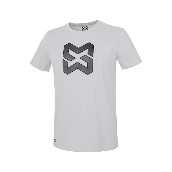Logo IV work T-shirt - T-SHIRT LOGO IV LIGHTGREY S