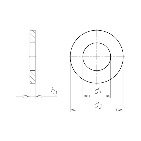 Rondella Quadrata RS PRO, In Acciaio, Esterno 3/4 X 3 X 1/4poll - Foto 8