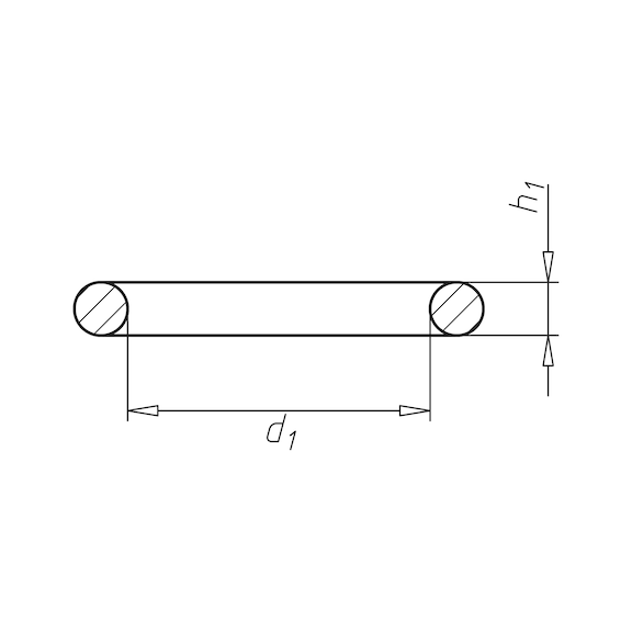 Dichtringe O-Ringe 35x1 Mm NBR 70 – 4 Stück, DIN Produktbild-Vorschau 3