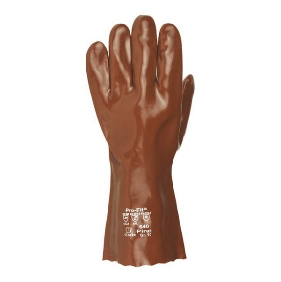Protective glove, chemicals - PROTGLOV-PROFIT-PIRAT PREMIUM-640-SZ10