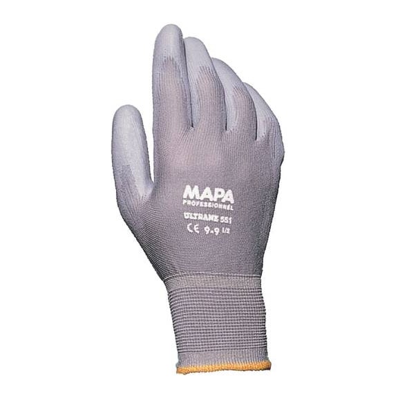 Protective glove, knitted and coated Mapa Ultrane 551 - GLOVE-MAPA-ULTRANE-551-SZ7