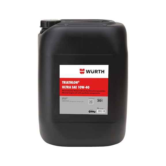 Engine oil TRIATHLON<SUP>&reg;</SUP> Ultra 10W-40 - ENGOIL-ULTRA-10W40-20LTR