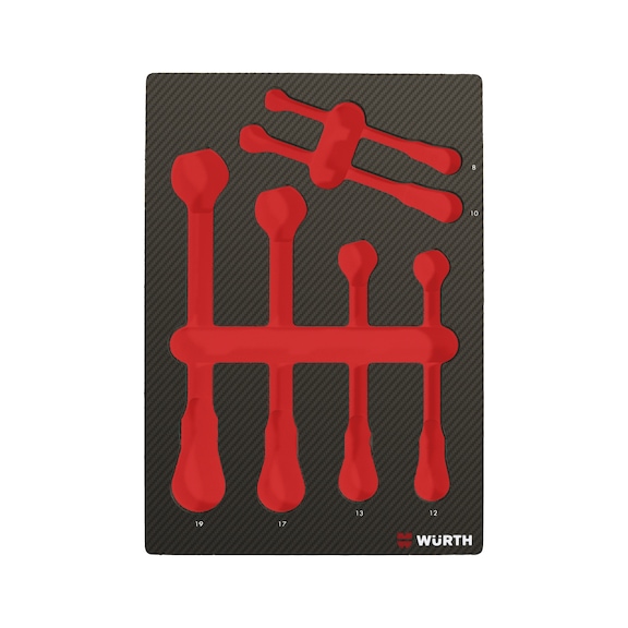 Inserto 4.4.1, assortimento di chiavi combinate a cricchetto, Flexi - 1