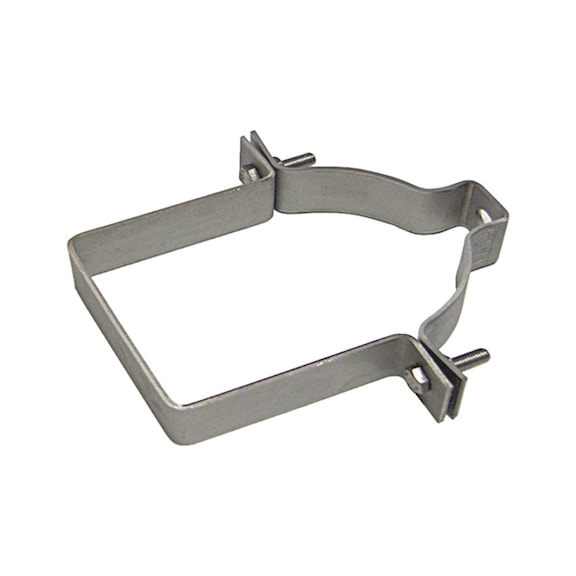 Suspension bracket for wood, acid-proof steel