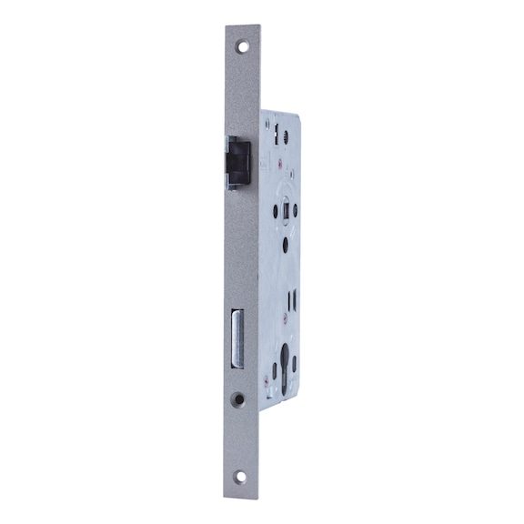 House door mortise lock HT 28 - MORTSLOK-HT28-CK-DIN/L-SILV-92-65-22-AS
