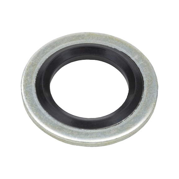 Anello di tenuta, autocentrante - RONDELLA-BONDED-AUTOCENTR-M14