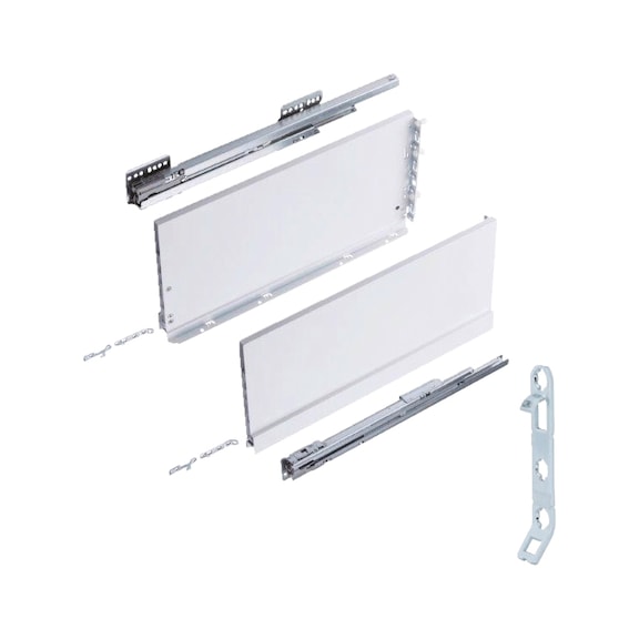 Zargen-Set Nova Pro Scala H250 - ZARGSYS-SET-SCALA-SILBER-H250-70KG-NL500