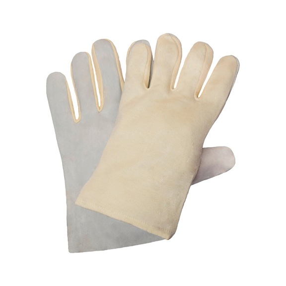 Protective glove, leather Nitras 3111-3114 - PROTGLOV-NITRAS-3113-NAPPA-COTTON-SZ10