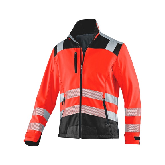 Work jacket K&uuml;bler Reflectiq softshell jacket 1507 8427 - JAC-KUEBLER-REFLECTIQ-15078427-5499-XL