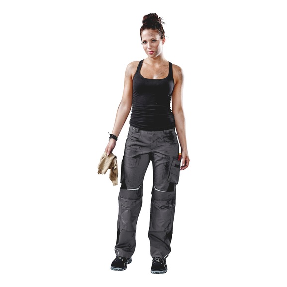 Work trousers Kübler Pulsschlag High women's 2124 5353 - TRS-KUEBLER-PULSSCHLAG-21245353-9799-34