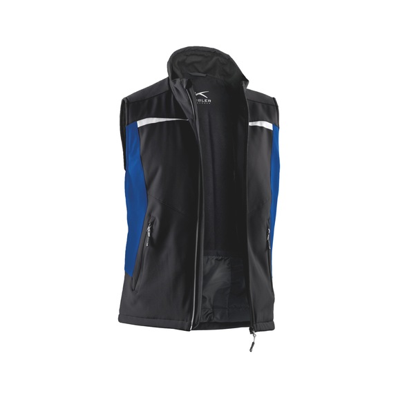 Work vest K&uuml;bler Softshell 7041 7322 - VEST-KUEBLER-SOFTSHLL-70417322-9946-XL