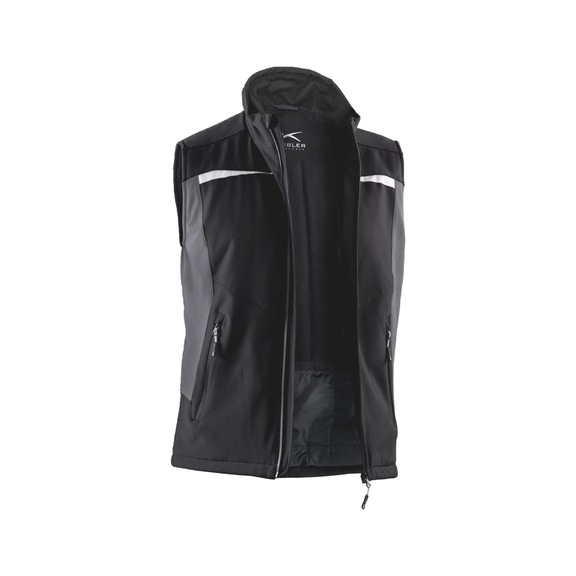 Work vest K&uuml;bler Softshell 7041 7322 - VEST-KUEBLER-SOFTSHELL-70417322-9997-M
