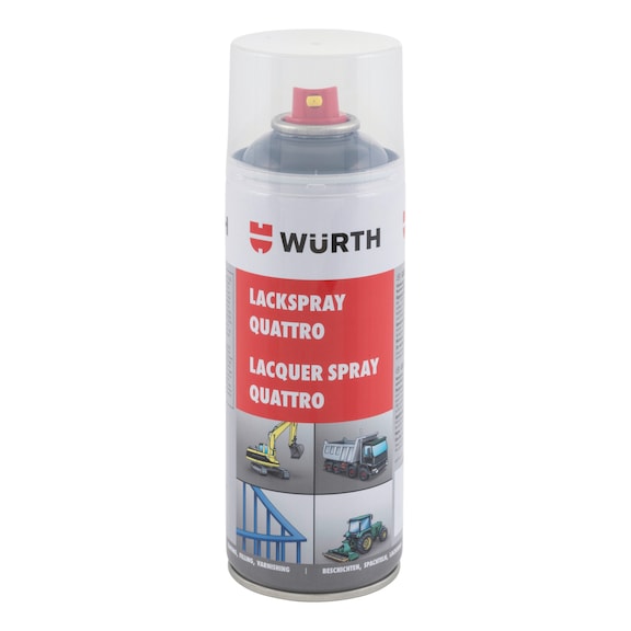 Lackspray Quattro - LKSPR-QUATTRO-R7011-EISENGRAU-400ML