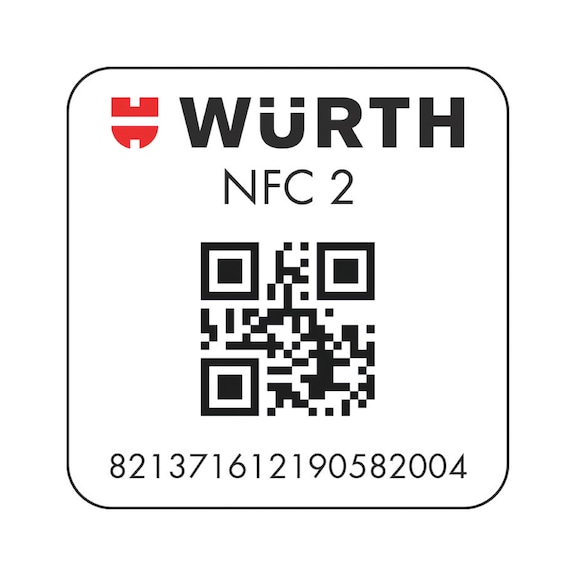 ORSY<SUP>&reg;</SUP>online label NFC - LBL-ORSY-ONLINE-NFC-2