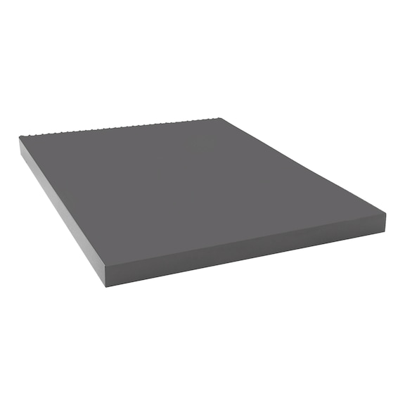 Gummiplatte für KFZ-Hebebühnen - GUPL-F.HEBEB-333X290X20MM