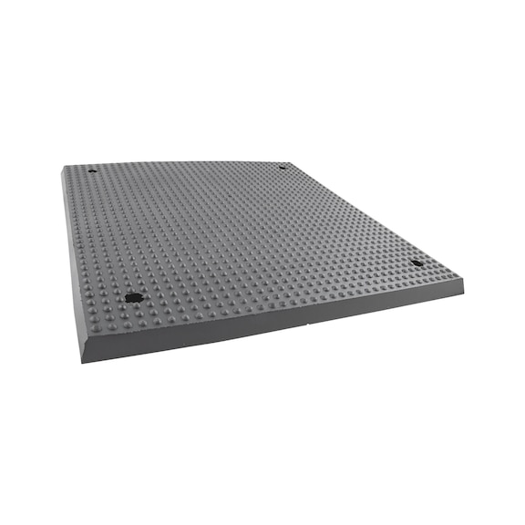 Gummiplatte f&uuml;r KFZ-Hebeb&uuml;hnen - GUPL-F.HEBEB-450X450X20MM