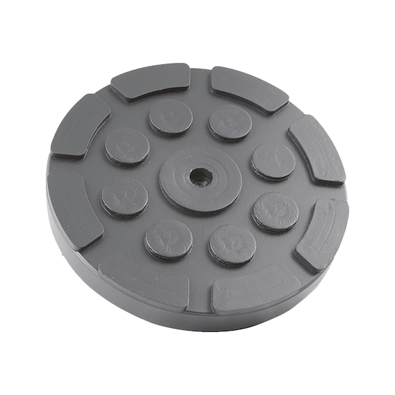 Gummiteller f&uuml;r KFZ-Hebeb&uuml;hnen - GUTE-F.HEBEB-RD-D130MM-H17MM