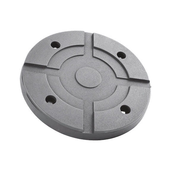 Gummiteller f&uuml;r KFZ-Hebeb&uuml;hnen - GUTE-F.HEBEB-RD-D155MM-H16MM