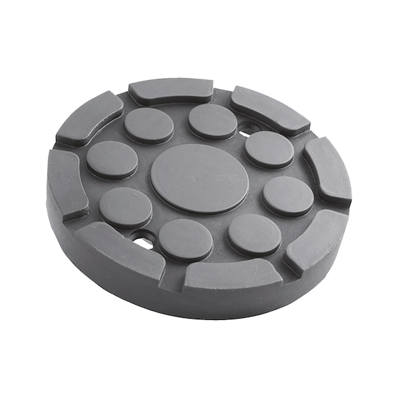 Gummiteller f&uuml;r KFZ-Hebeb&uuml;hnen - GUTE-F.HEBEB-RD-D120MM-H18MM