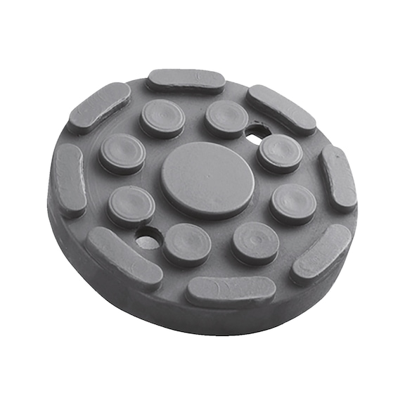 Gummiteller f&uuml;r KFZ-Hebeb&uuml;hnen - GUTE-F.HEBEB-RD-D100MM-H17,5MM