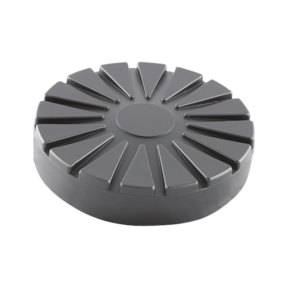 Gummiteller f&uuml;r KFZ-Hebeb&uuml;hnen - GUTE-F.HEBEB-RD-D153MM-H32MM