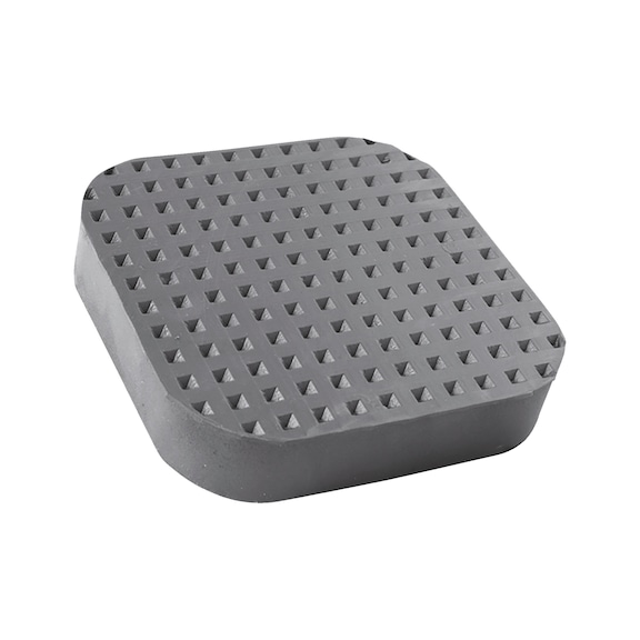 Gummiklotz quadratisch für KFZ-Hebebühnen - GUKLTZ-F.HEBEB-120X120-ID108MM