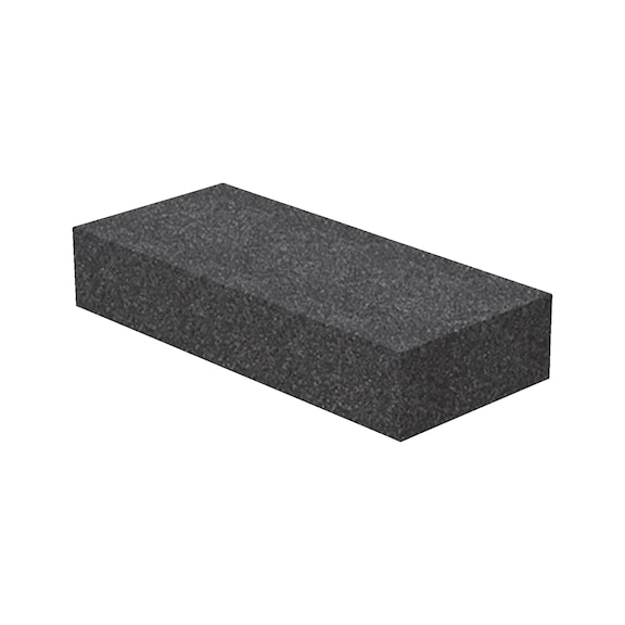 Gummiklotz rechteckig f&uuml;r KFZ-Hebeb&uuml;hnen - ZB-POLYKLOTZ-HEBEB-340X150X60MM