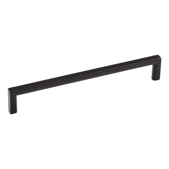 MG-ZD 21 designer furniture handle - HNDL-DESIGN-MG-ZD21-BLCK-MATT-160MM