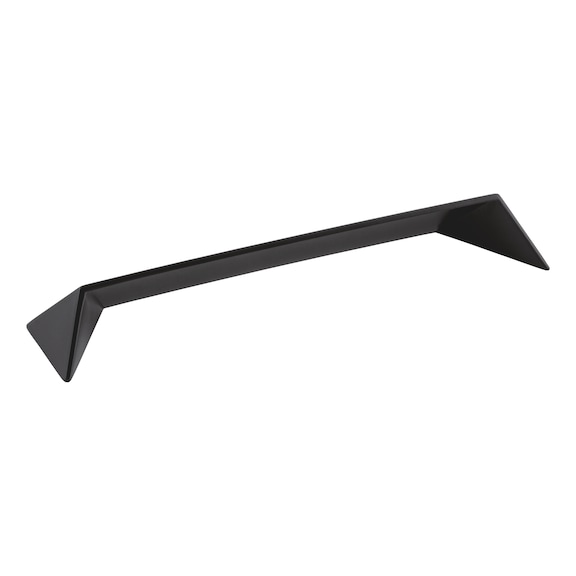 MG-ZD 11 designer furniture handle - HNDL-DESIGNHANDLE-MG-ZD11-BLACK-MATT