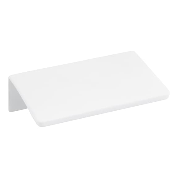 MG-ZD 17 designer furniture handle - HNDL-DESIGN-MG-ZD17-WHITE-MATT-32MM-L71