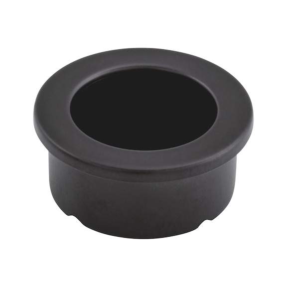 MUG-ZD 8 furniture shell design handle - HNDL-DESIGN-(MUG ZD8)-BLACK-MATT-30MM